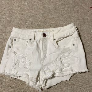 American Eagle high waisted jean shorts